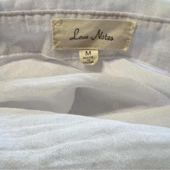 Love notes white top - Picture 8 of 9